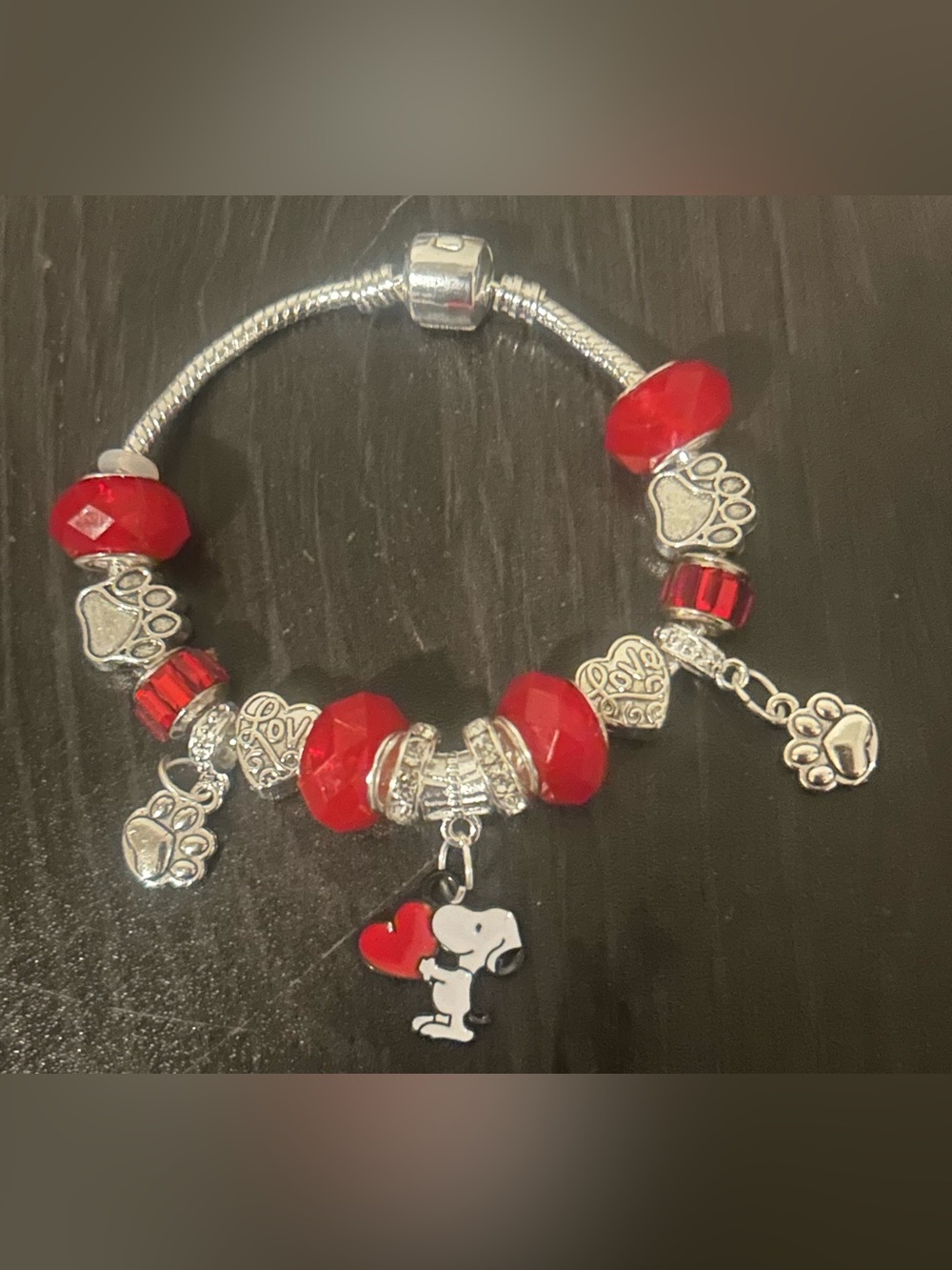 Snoopy Charm Bracelet